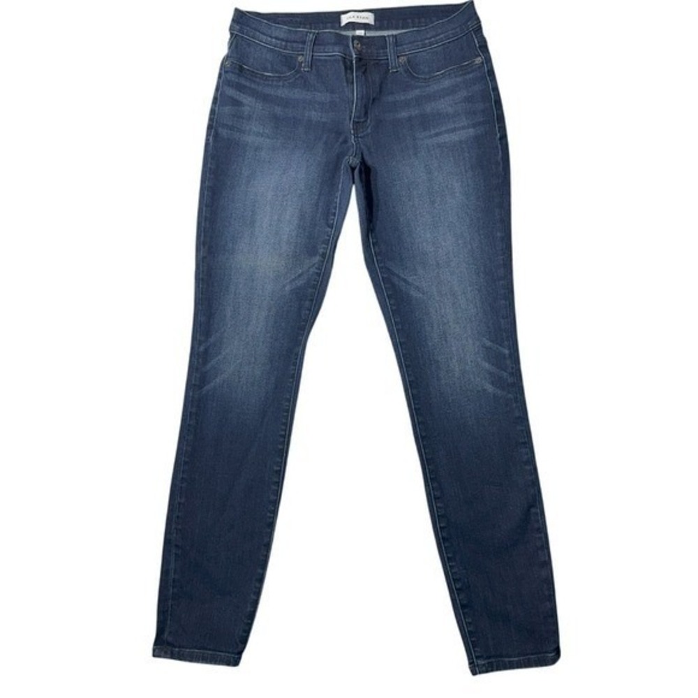 Lila Ryan Skinny Jeans Size 30 Dark Wash Stretch Denim Mid Rise